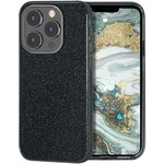 Samsung 3 in 1 Glitter Backcover - Samsung S22 Plus - Zwart