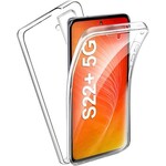 Samsung Samsung S22 Plus - 360 Case Transparant