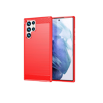 Samsung 3 in 1 Glitter Backcover - Samsung S23 Ultra - Rood
