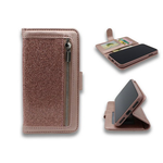 Samsung Book Case met Rits  for Samsung Galaxy S20 Ultra Rosegold