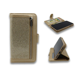 Samsung Book Case met Rits for Samsung Galaxy S20 Ultra Goud