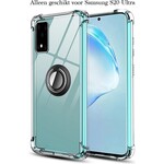 Samsung MGcase Silicone case Blauw met Kickstand for Samsung Galaxy S20 Ultra