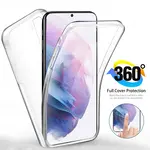 Samsung S21 Plus - 360 Case Transparant