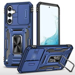 Samsung S21 Plus Kickstand Ring Armor - Blauw
