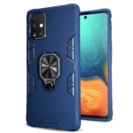 Samsung HQ 2.0 mm Silicone Transparant - Samsung S20 Plus met ring Blauw