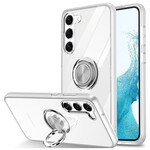 Samsung HQ 2.0 mm Silicone Transparant - Samsung S20 Plus met ring Zilver