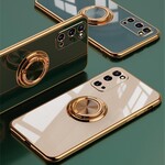 Samsung HQ 2.0 mm Silicone Transparant - Samsung S20 Plus met ring Goud