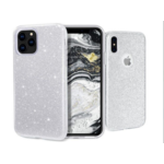 Samsung Samsung S20 - Glitter Backcover - Zilver