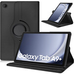 Tablet Hoes 360gr. draaibaar Galaxy Tab A9 Plus X210/X215 - Zwart