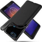 Silicone Case Zwart - Motorola E6 Play