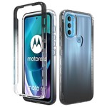 HQ Silicone Case Transparant - Motorola Moto G71 5G