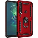 Motorola One Macro/G8 Play Bookcase - Rood