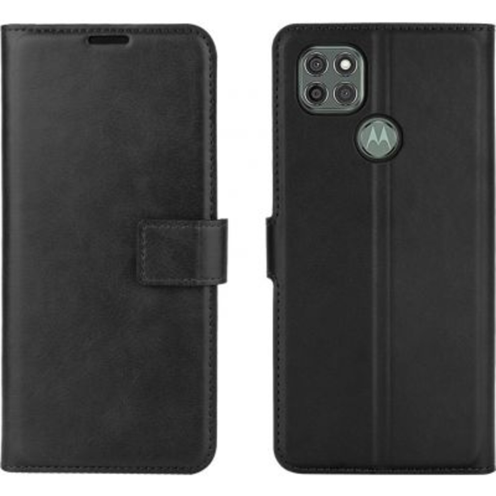 Motorola G9 Power Bookcase - Zwart