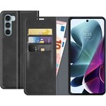 Motorola Moto G200 5G - A-Quality Bookcase - Zwart