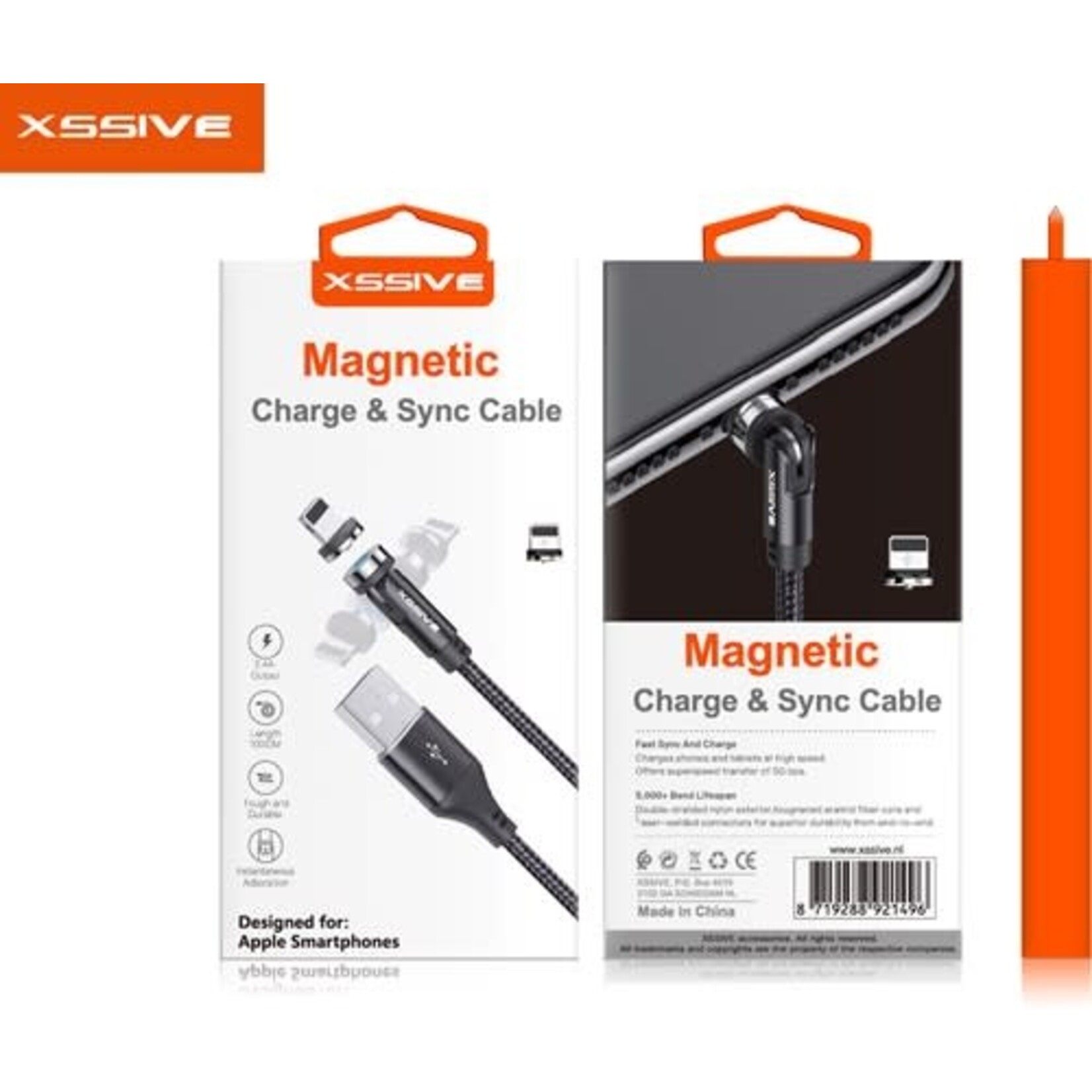 Xssive Xssive Magnetic USB Cable for iPhone XSS-MCS02
