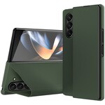 Casemania Suede Luxe Wallet Case - Samsung Z Fold 5 - Groen