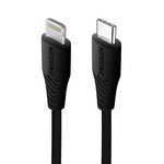 Swissten Type-C To Lightning Cable - 0.4m - Black