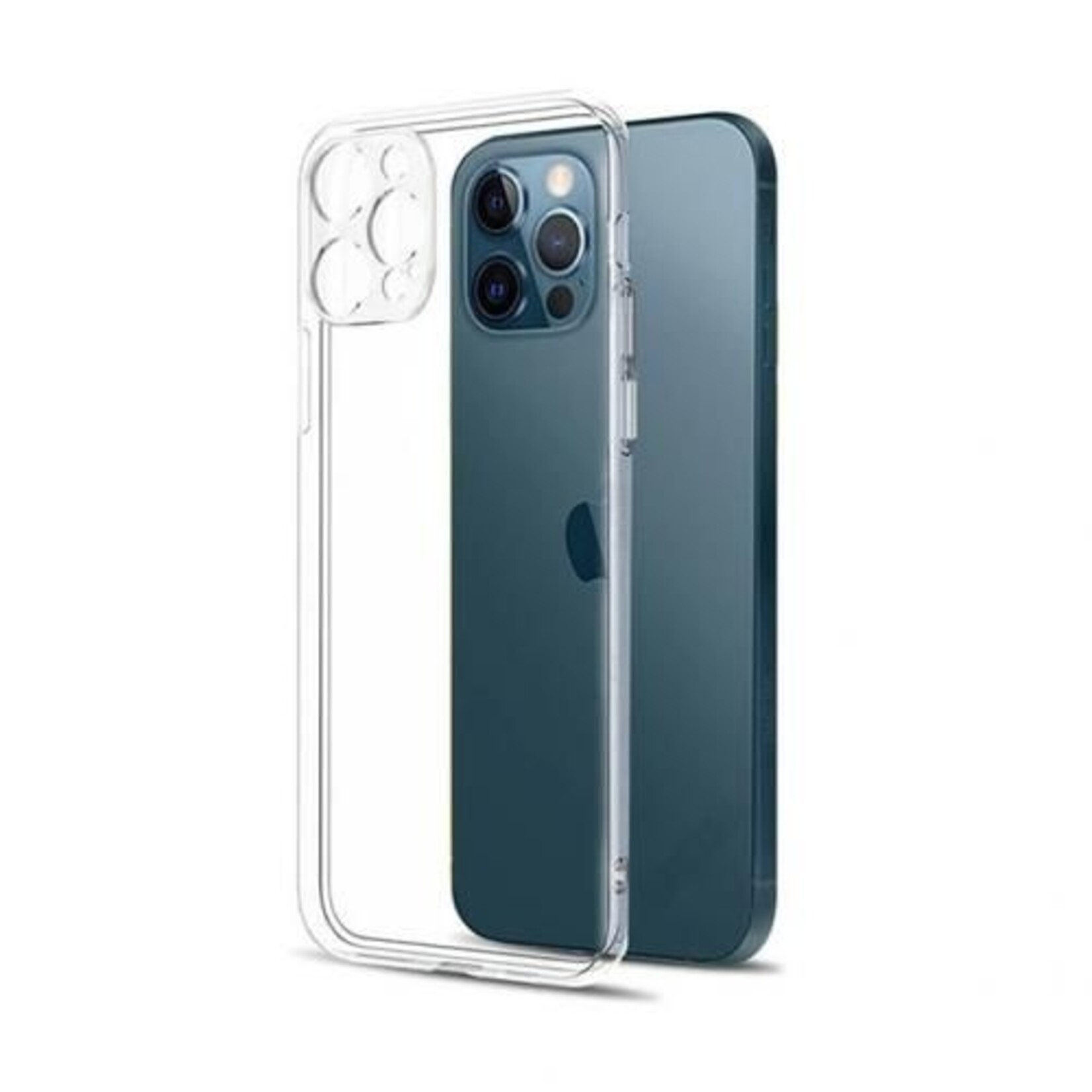 HQ 2.0 mm Silicone Transparant - iPhone 12/12 Pro