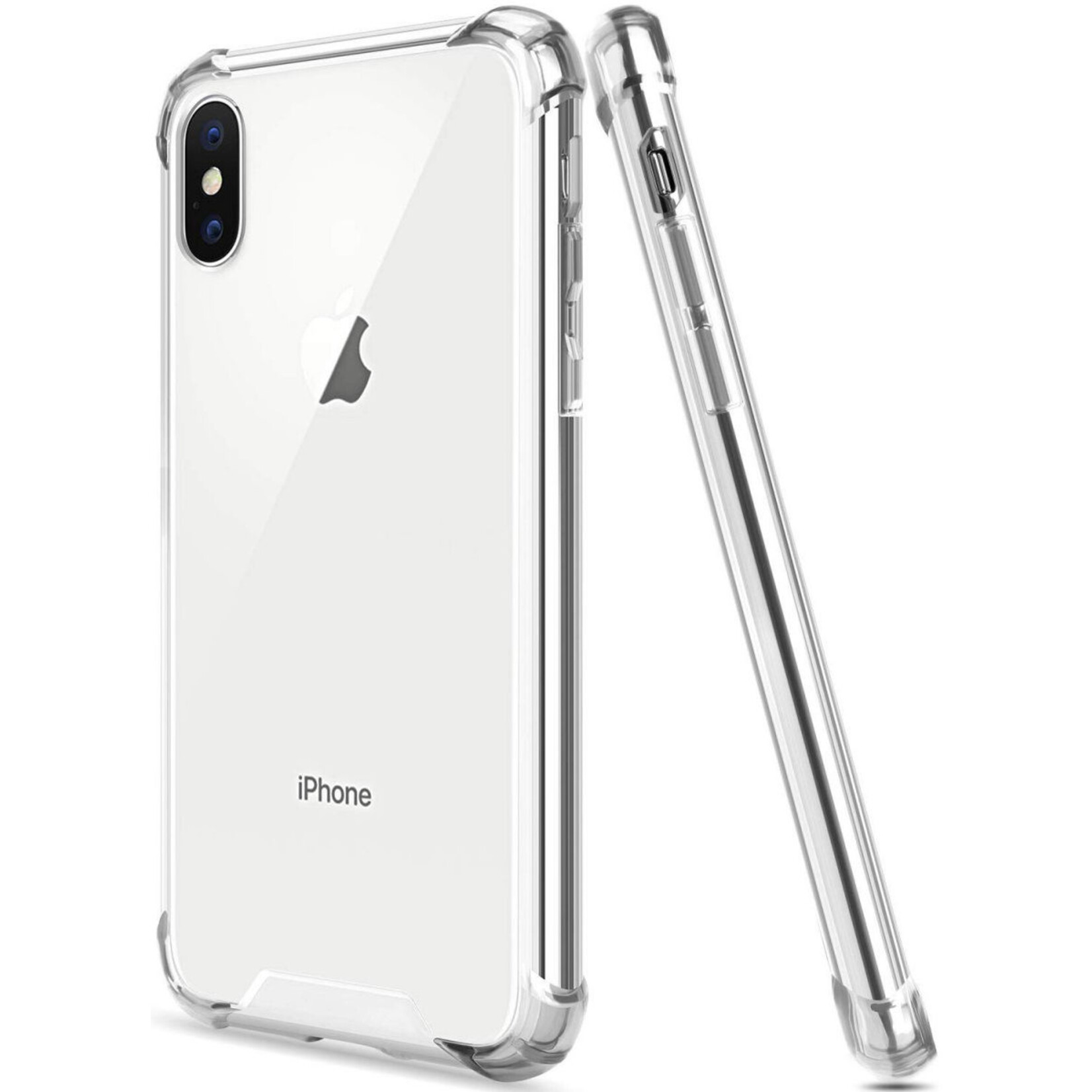 Apple HQ Silicone Case Transparant For iPhone X/XS