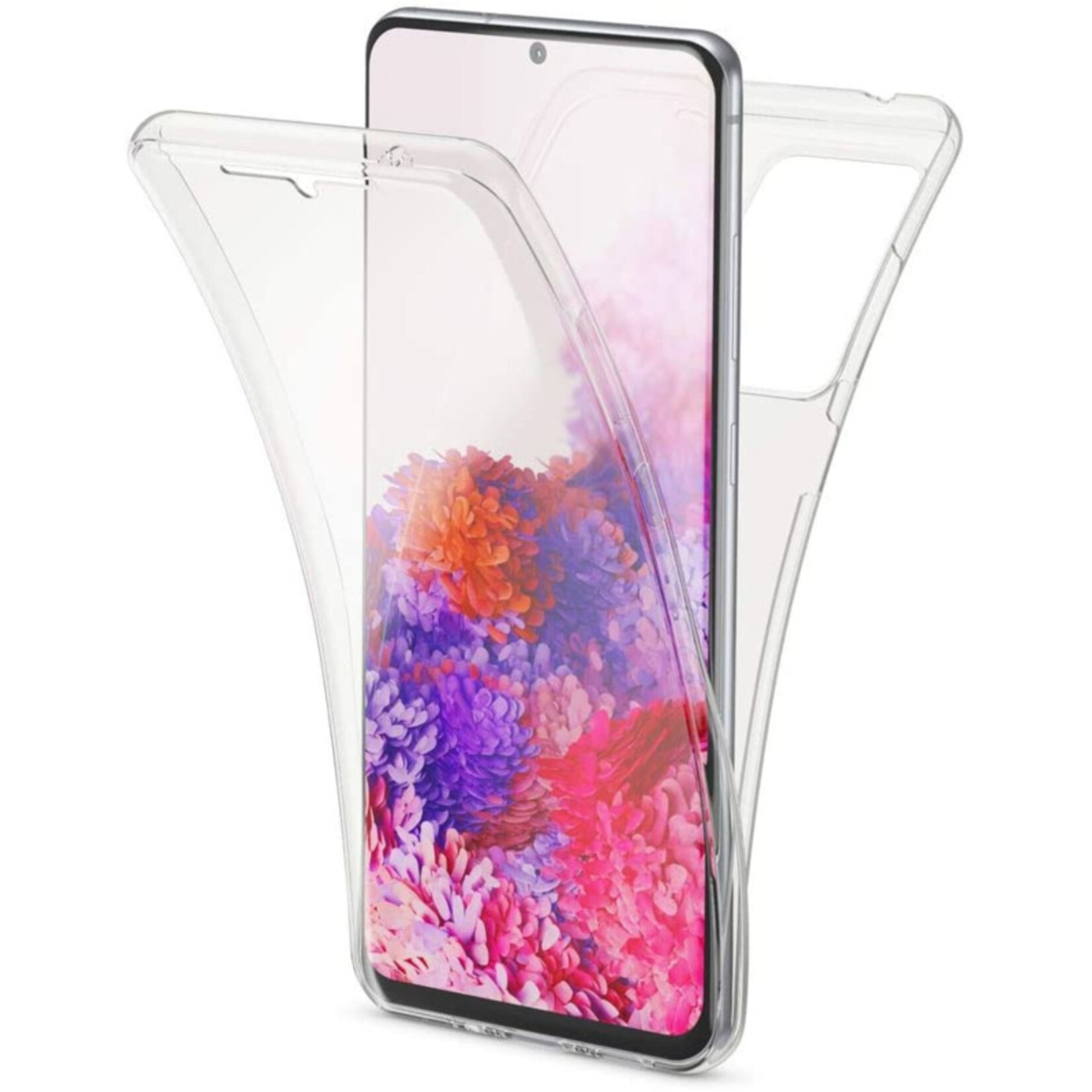 Samsung HQ Silicone 360 Case Transparant For Samsung Galaxy S20 Ultra