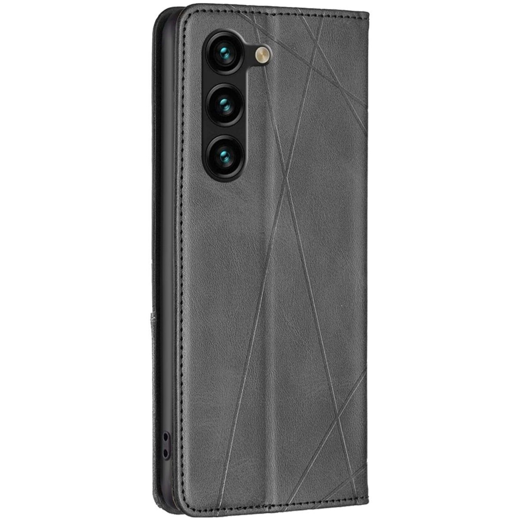 Samsung Samsung S23 Plus - A-Quality Bookcase - Grijs