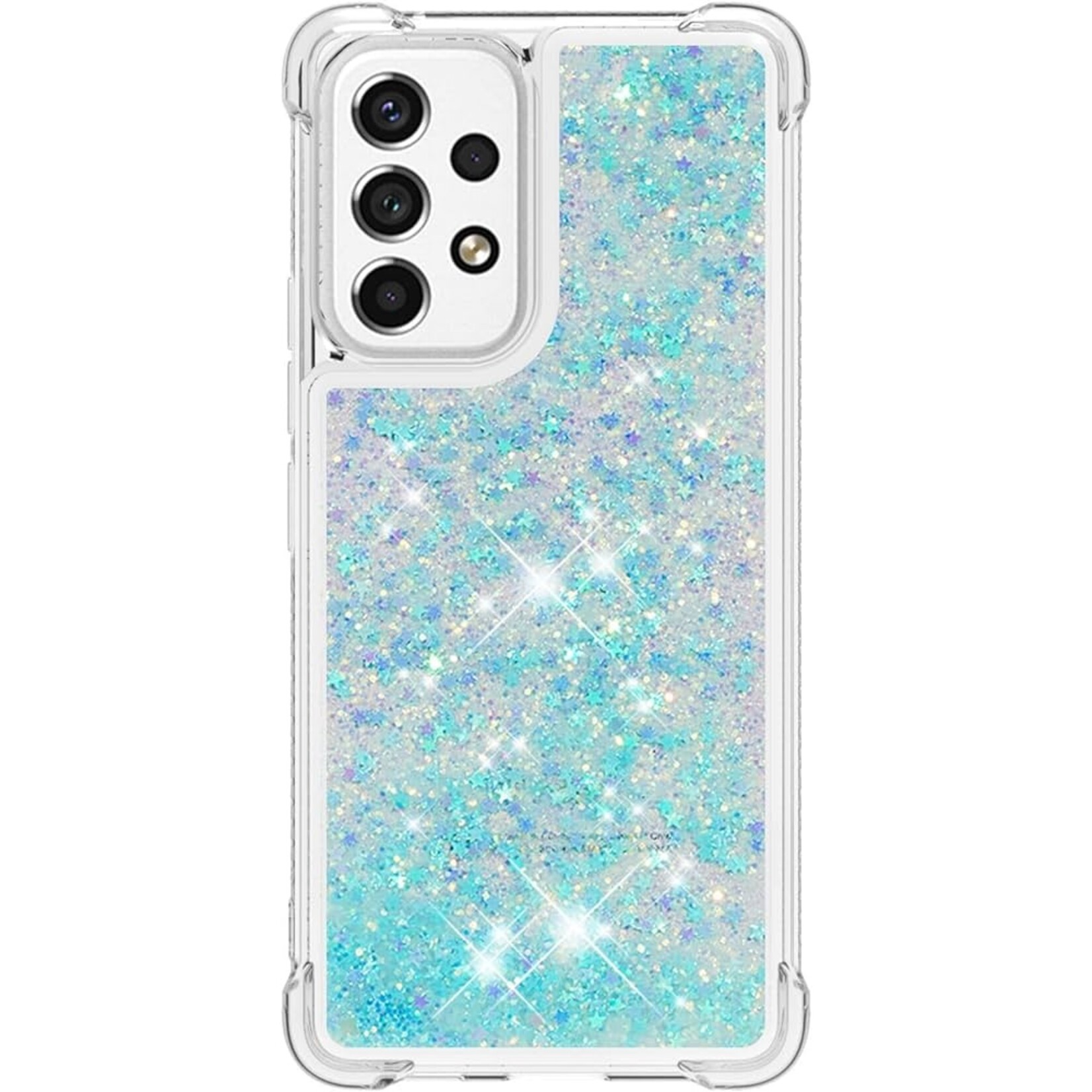 Samsung A13 siliconen glitter case