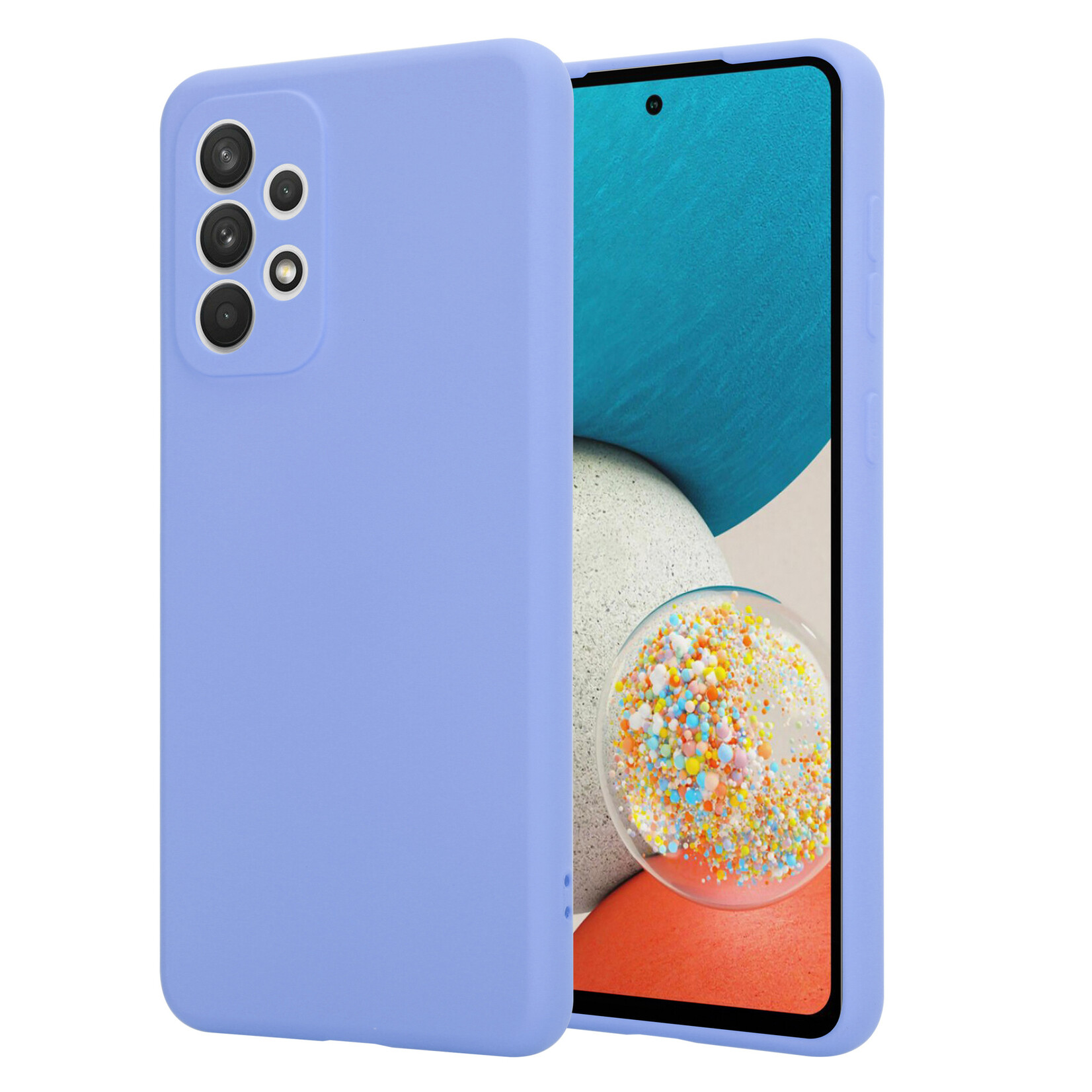 Samsung A53 siliconen case kleuren