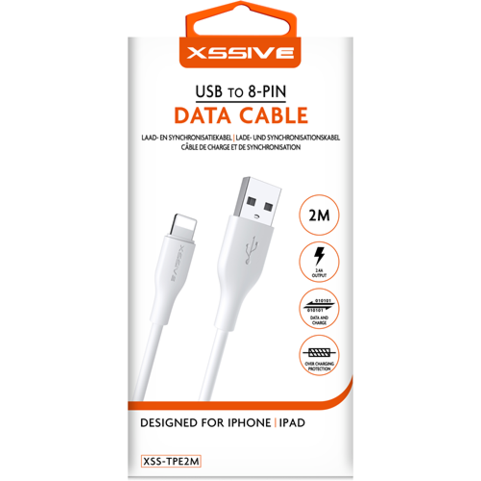 Xssive Xssive Usb To 8-Pin Data Cable