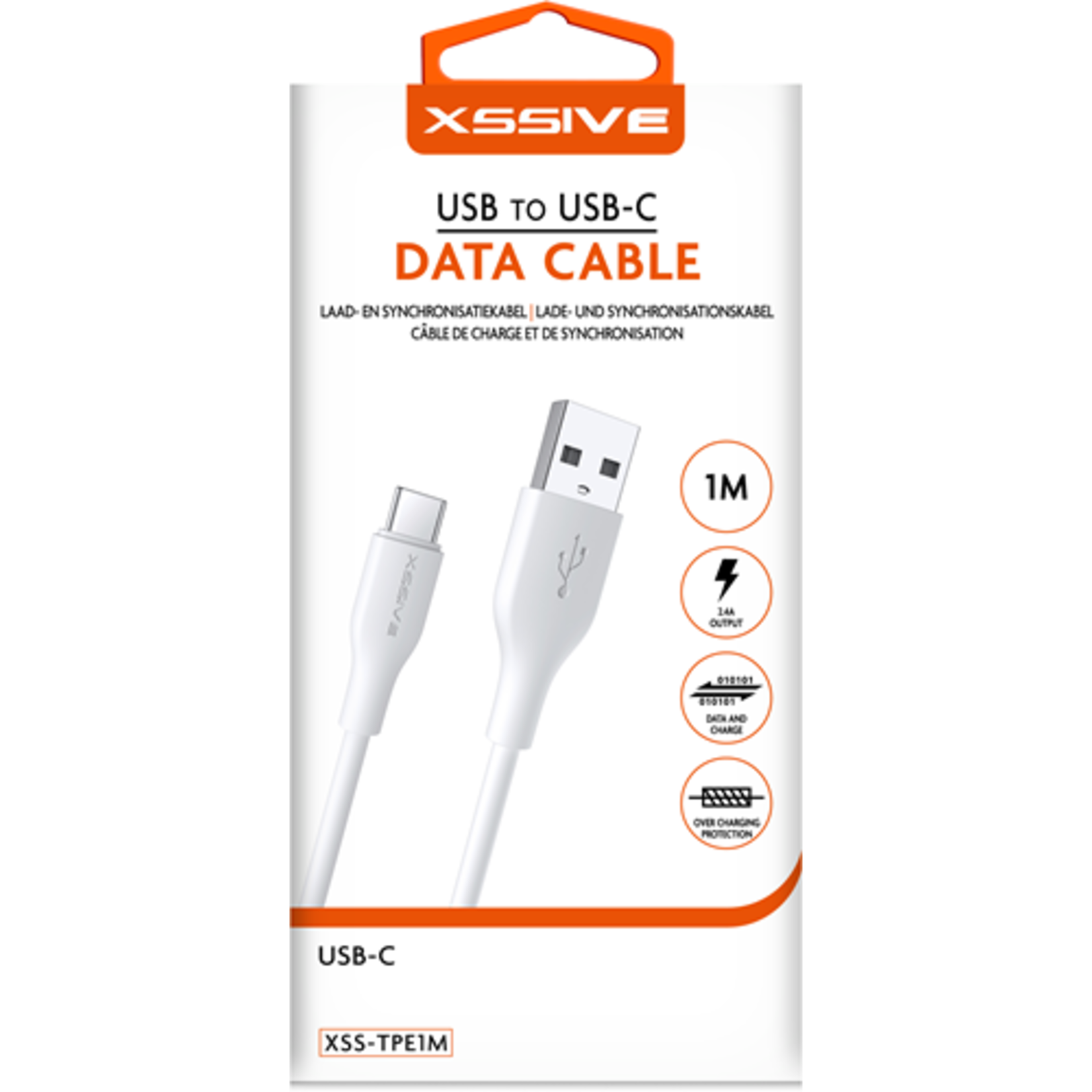 Xssive Xssive Usb to Usb-C Data Cable