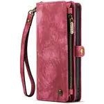 iPhone 14 Pro Max Casemania Book Case Met Rits Rood