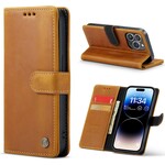 iPhone 14 Pro Max Casemania Book Case Bruin