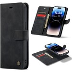 iPhone 14 Pro Max Casemania Book Case Zwart