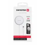 swissten Swissten Wireless Magsafe Charger (15W) - White