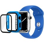 Watch 45mm Blauw Band&Case 2 In 1