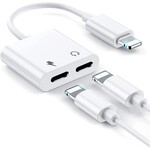Mobiparts Lightning Splitter White