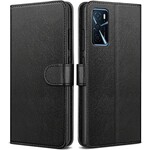 Oppo A16S/A16/A54S -A-Quality Book Case Zwart