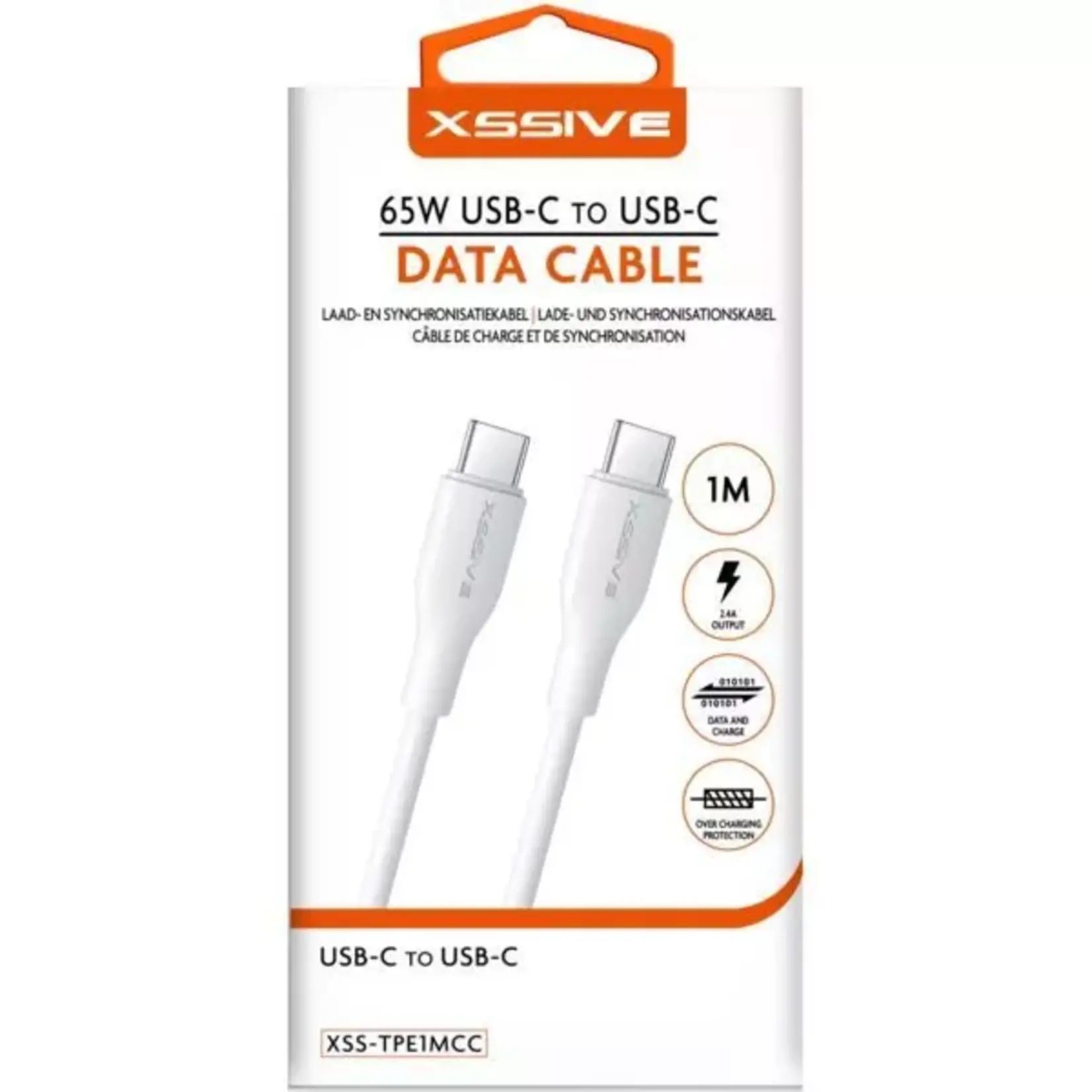 Xssive Xsivve 65W Usb-C to Usb-C Data Cable