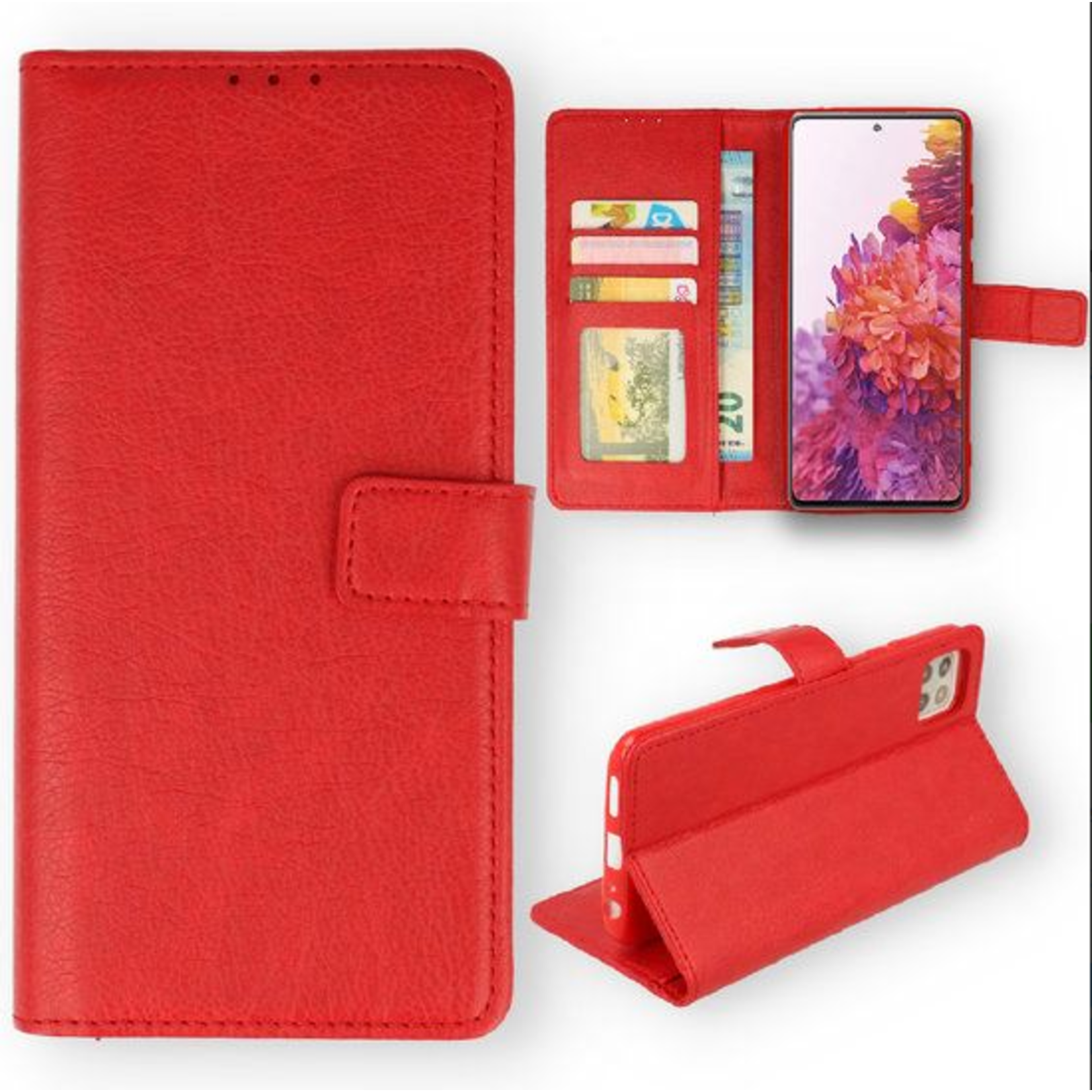 Apple iPhone 13 Pro Max - A-Quality Bookcase Rood