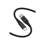 swissten Swissten Textile Type-C USB Cable to 3.5mm (Male) Cable - 73501303 - 1.5M - Black