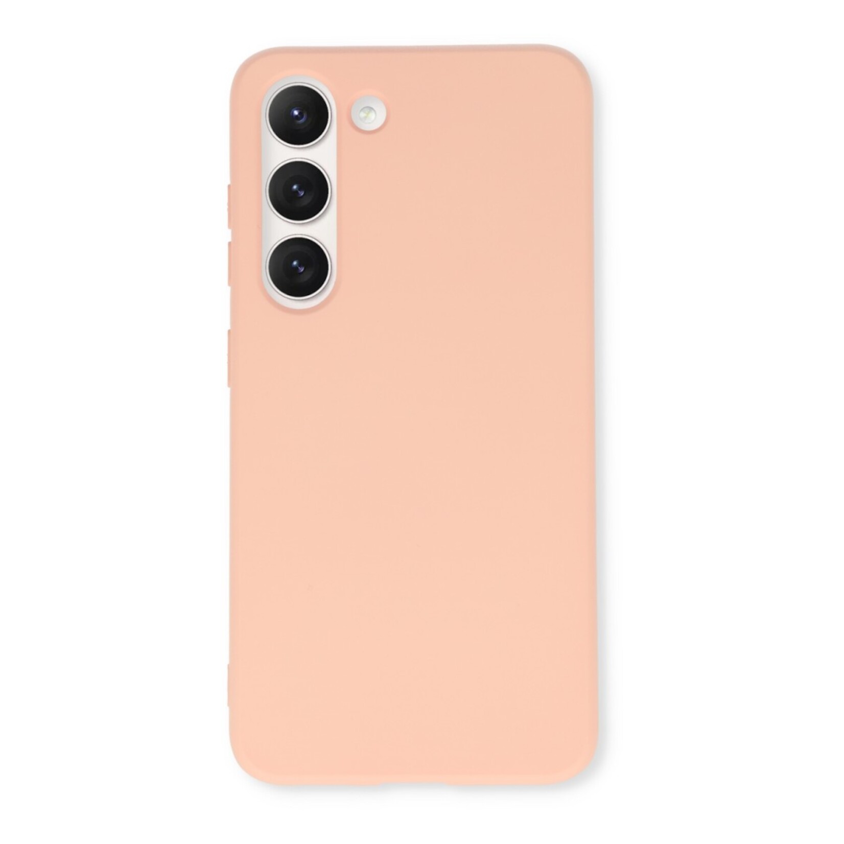 Samsung CM High Quality Silicone Case - Samsung A15 - Zalm