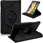 Samsung Samsung Galaxy Tab A9+ - 360 Draaibaar Case - Zwart