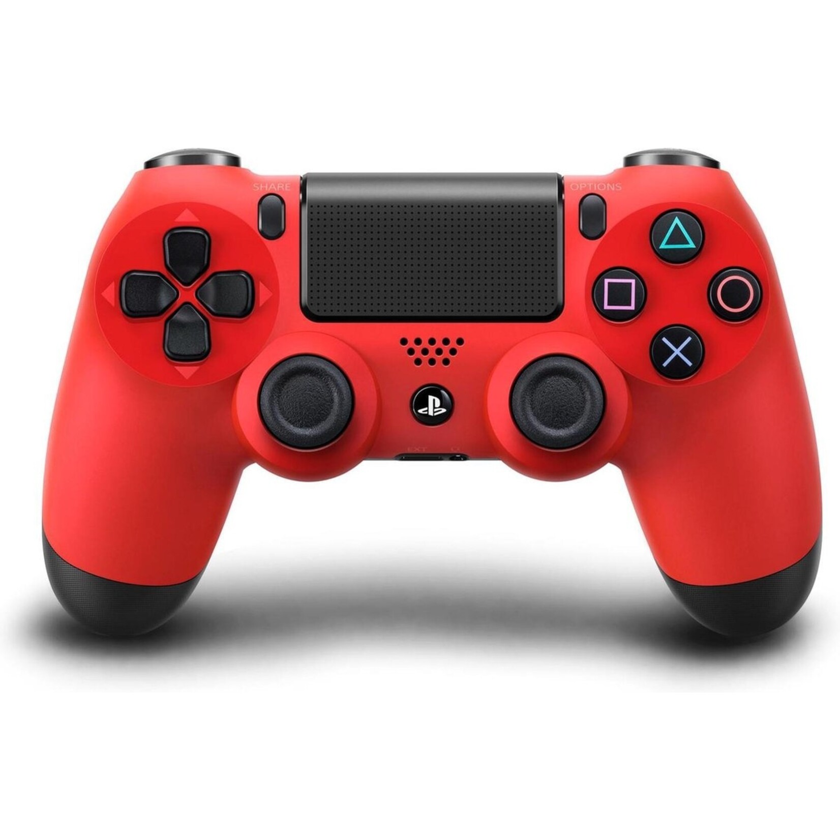 xsive dualschock cotroller for Ps4 zwart/rood