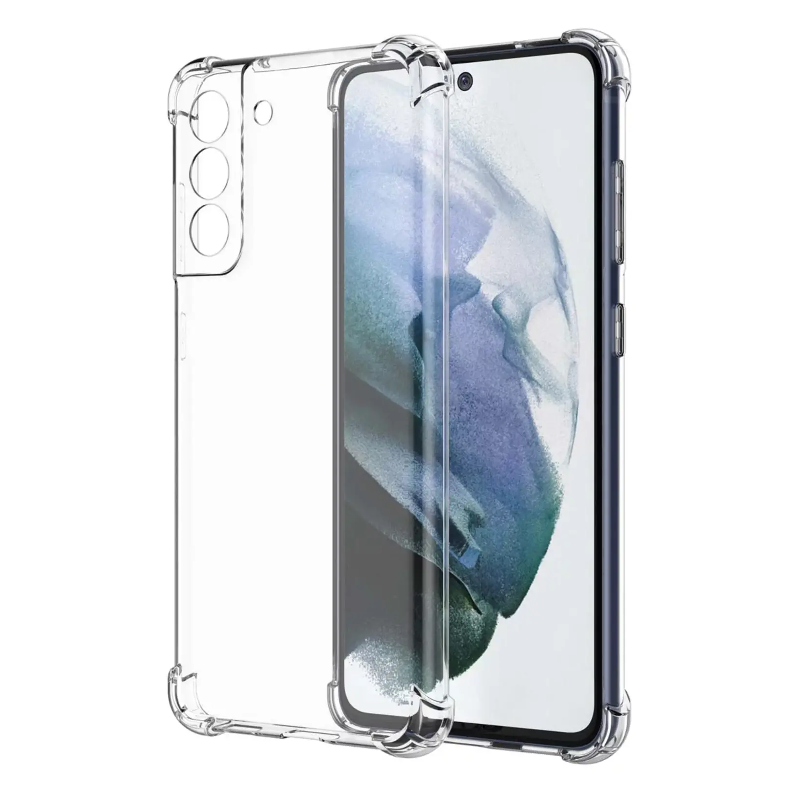 Samsung HQ Silicone Case Transparant For Samsung Galaxy S21 FE