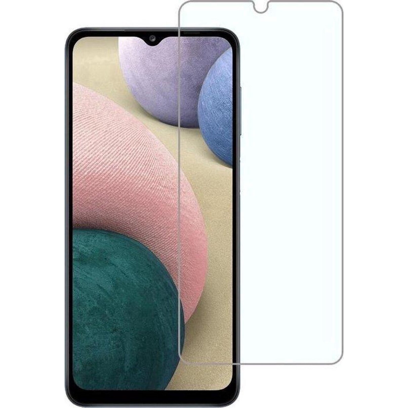 Samsung NuGlas: glazen screenprotector (2.5D) voor Samsung Galaxy A34 New