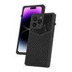 Combat Armor Carbon Case - iPhone 14 Pro Max - Zwart