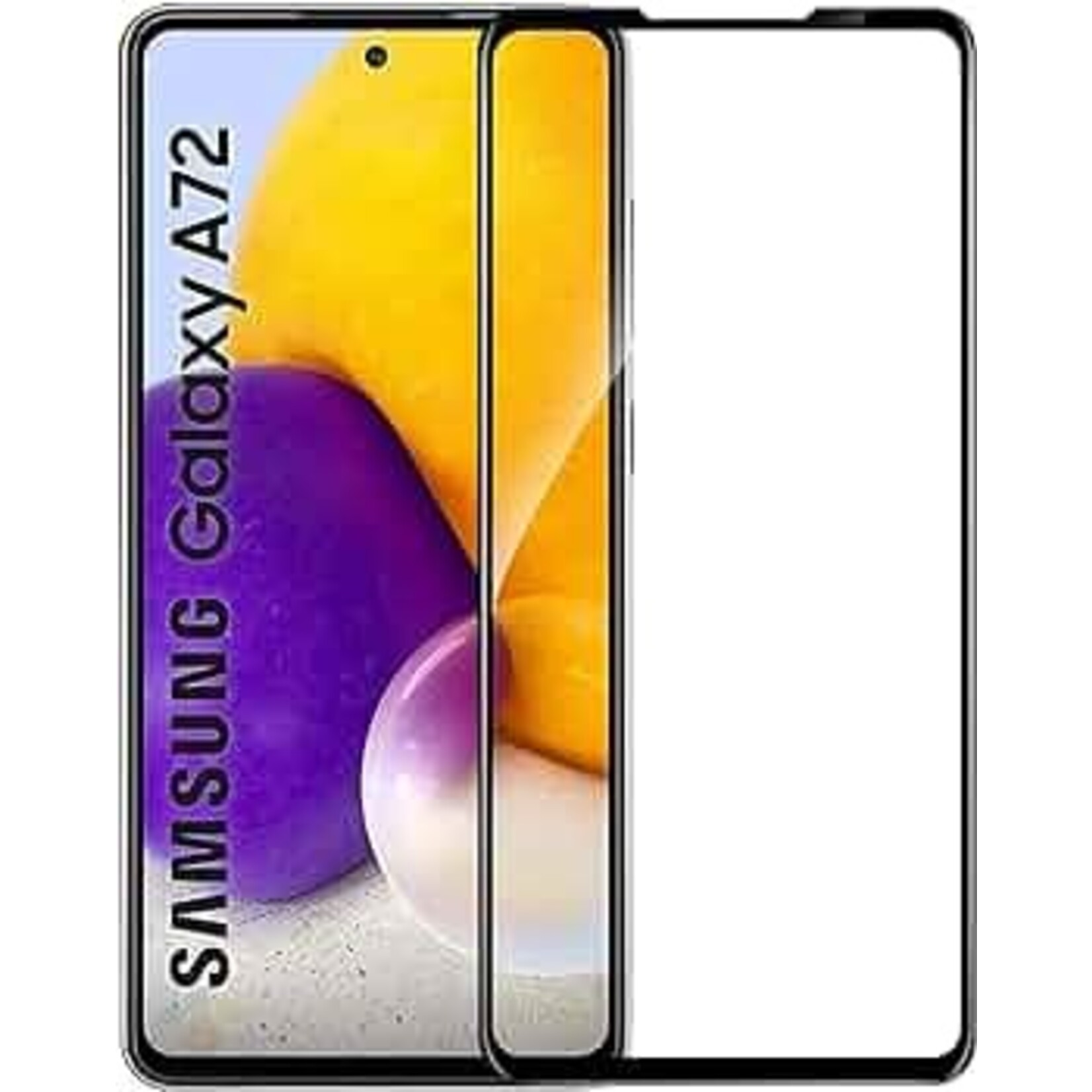 Sa A72 Premium Tempered  Glass Full