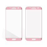 S7 Edge Pink Screen Protector