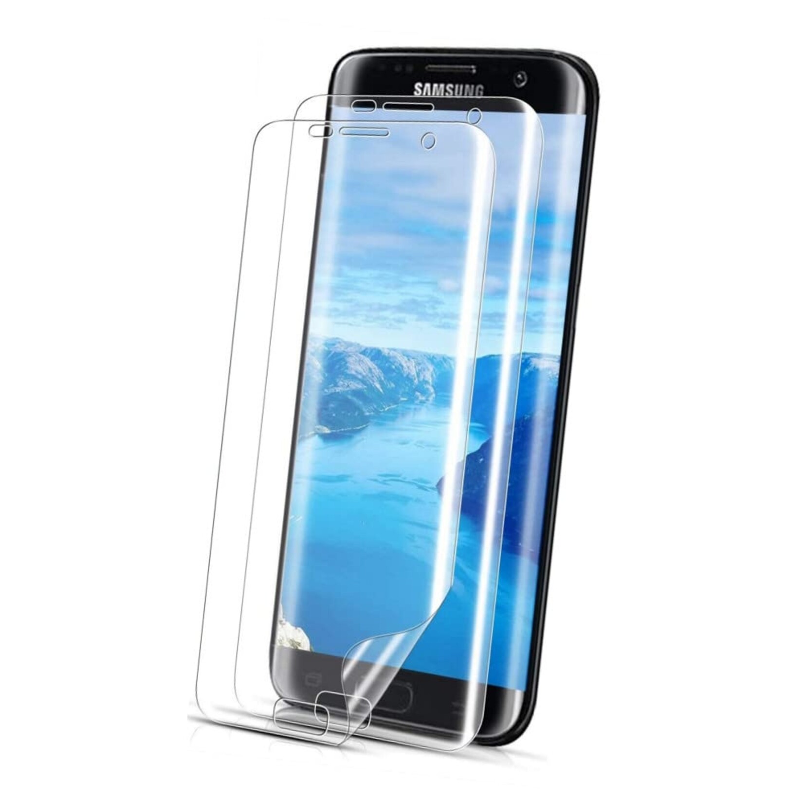 S7 Edge Doorzichtig Screen Protector