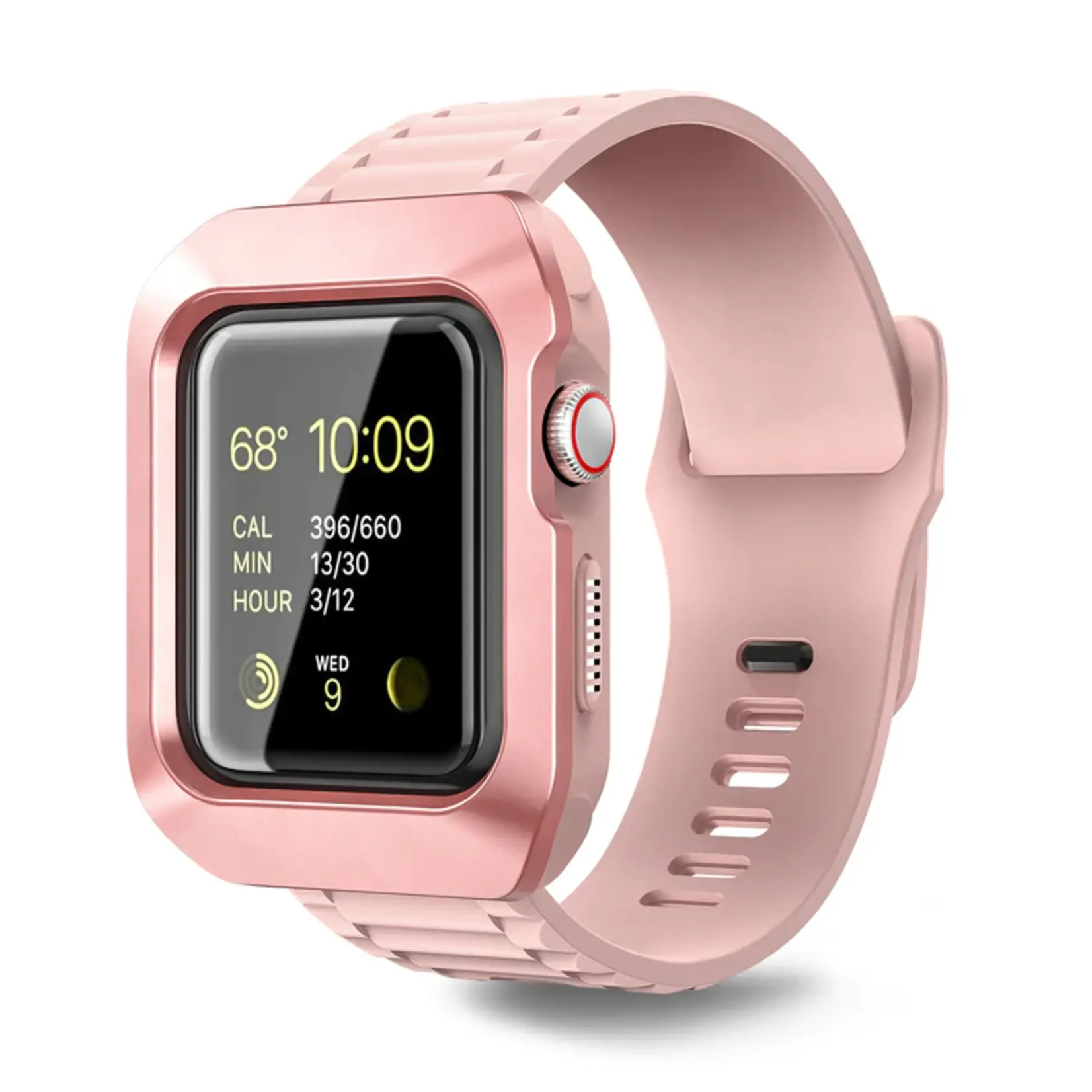 Watch 40mm Rood Band&Case 2 In 1