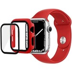 Watch 44mm Rood Band&Case 2 In 1